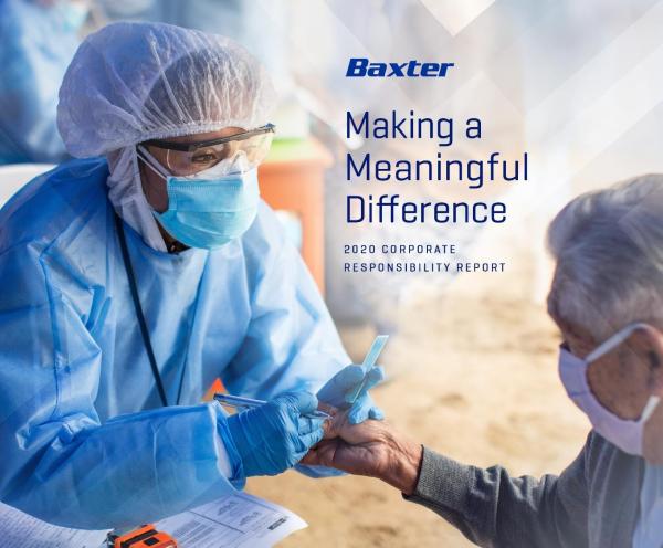 A healthcare provider in personal protective equipment examines a patient